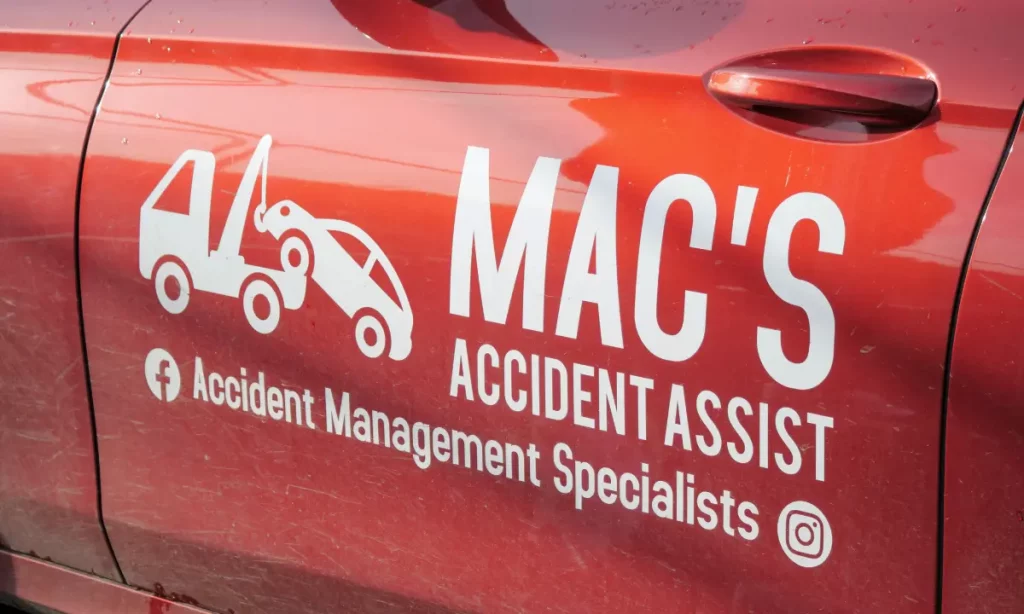 Accident Management and vehicle recovery process belfast